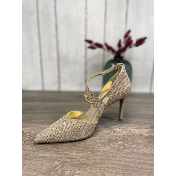 MICHAEL Michael Kors Women's Adela Pump Heels - Sand 6.5M - Picture 1 of 9
